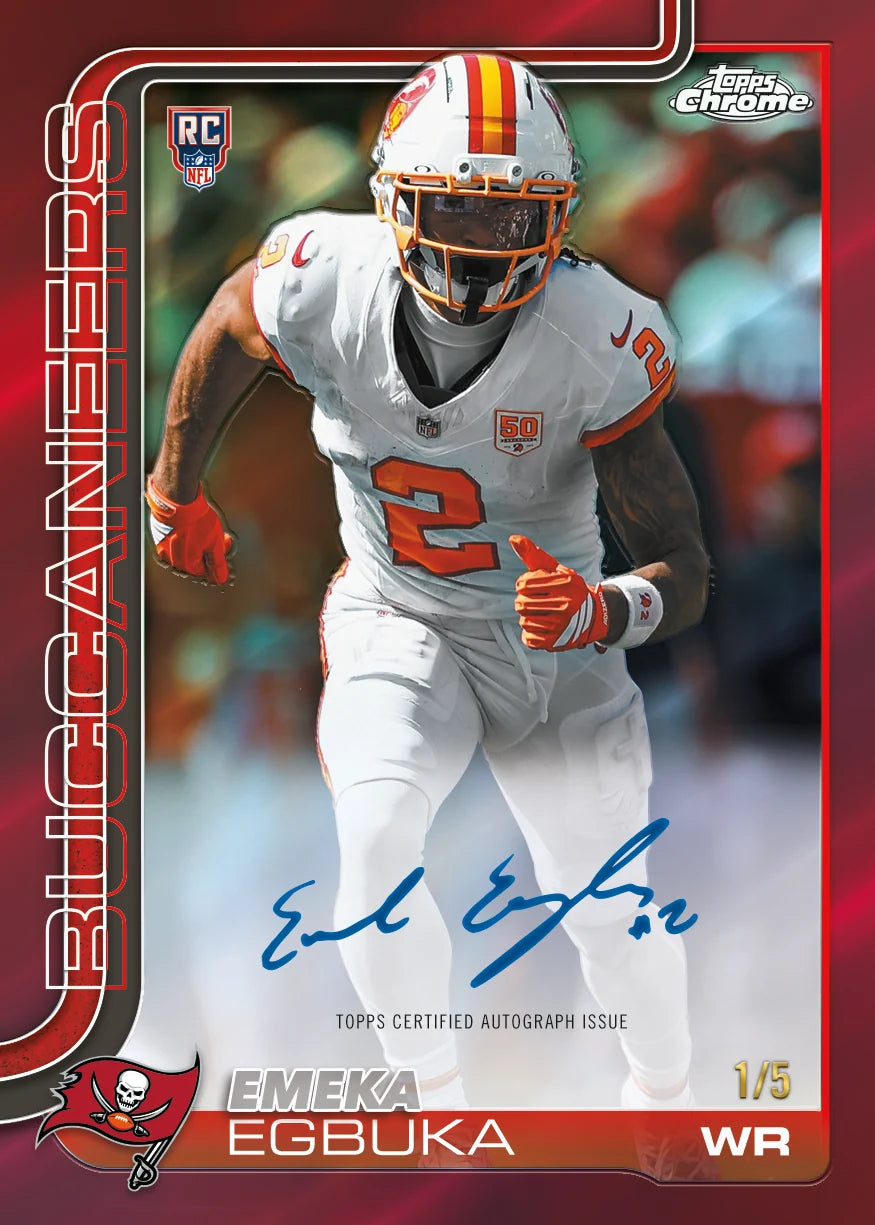 2025 Topps Chrome® Football - Value Box