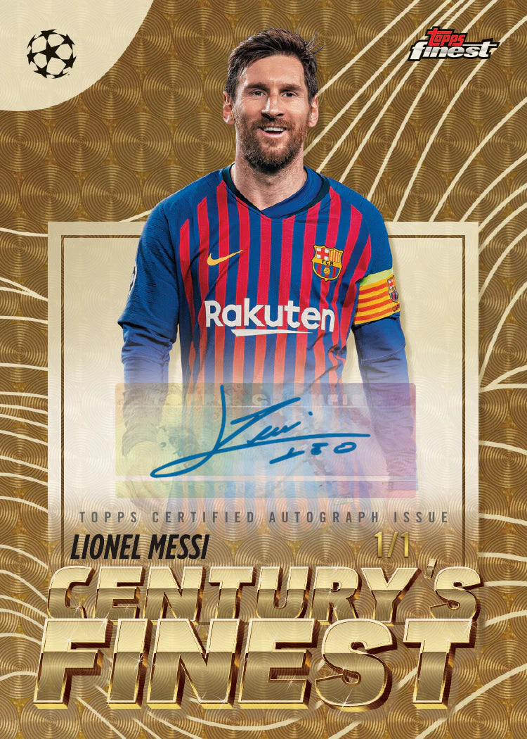 Topps® Finest UEFA Club Competitions 2025/26 - Hobby Box
