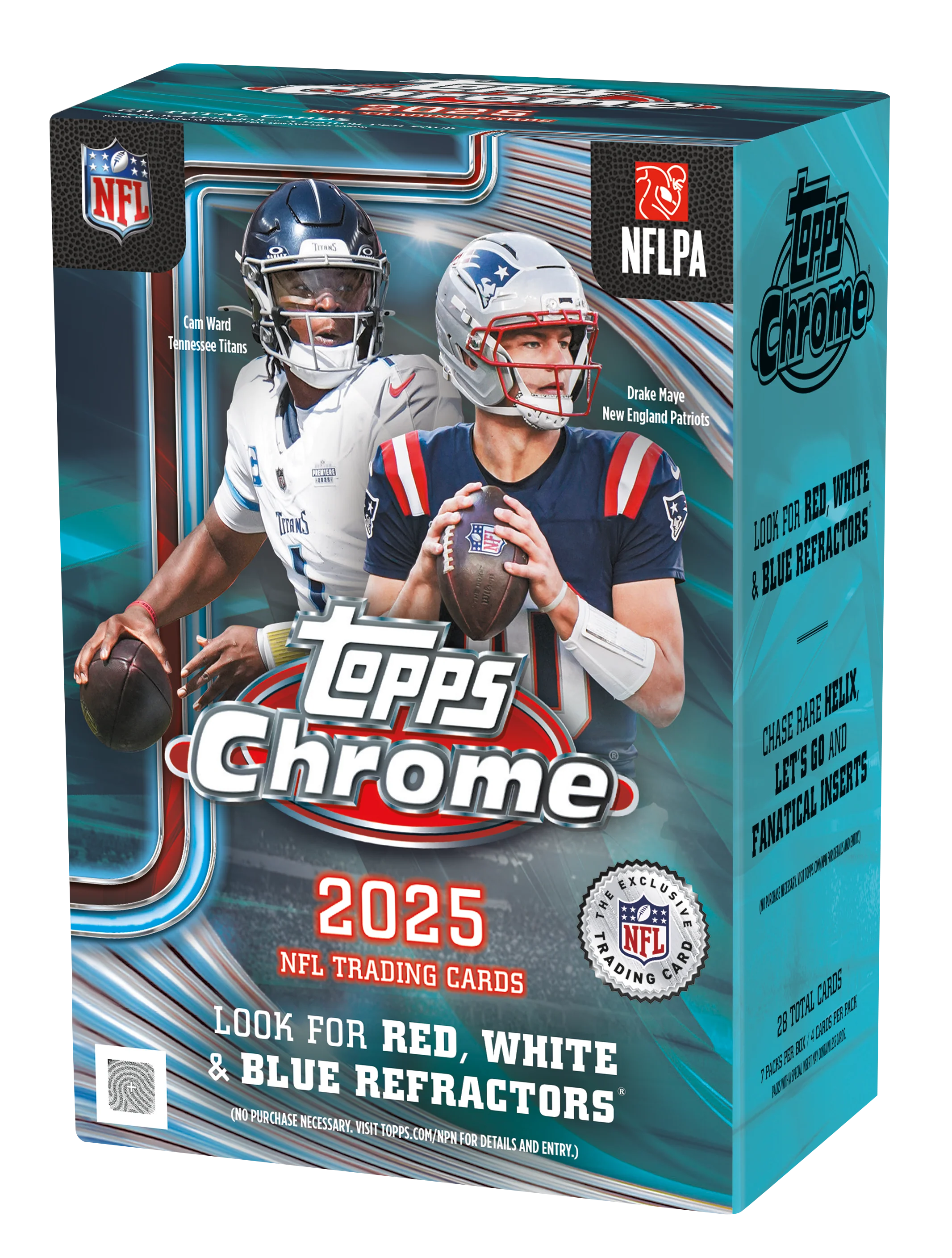 2025 Topps Chrome® Football - Value Box