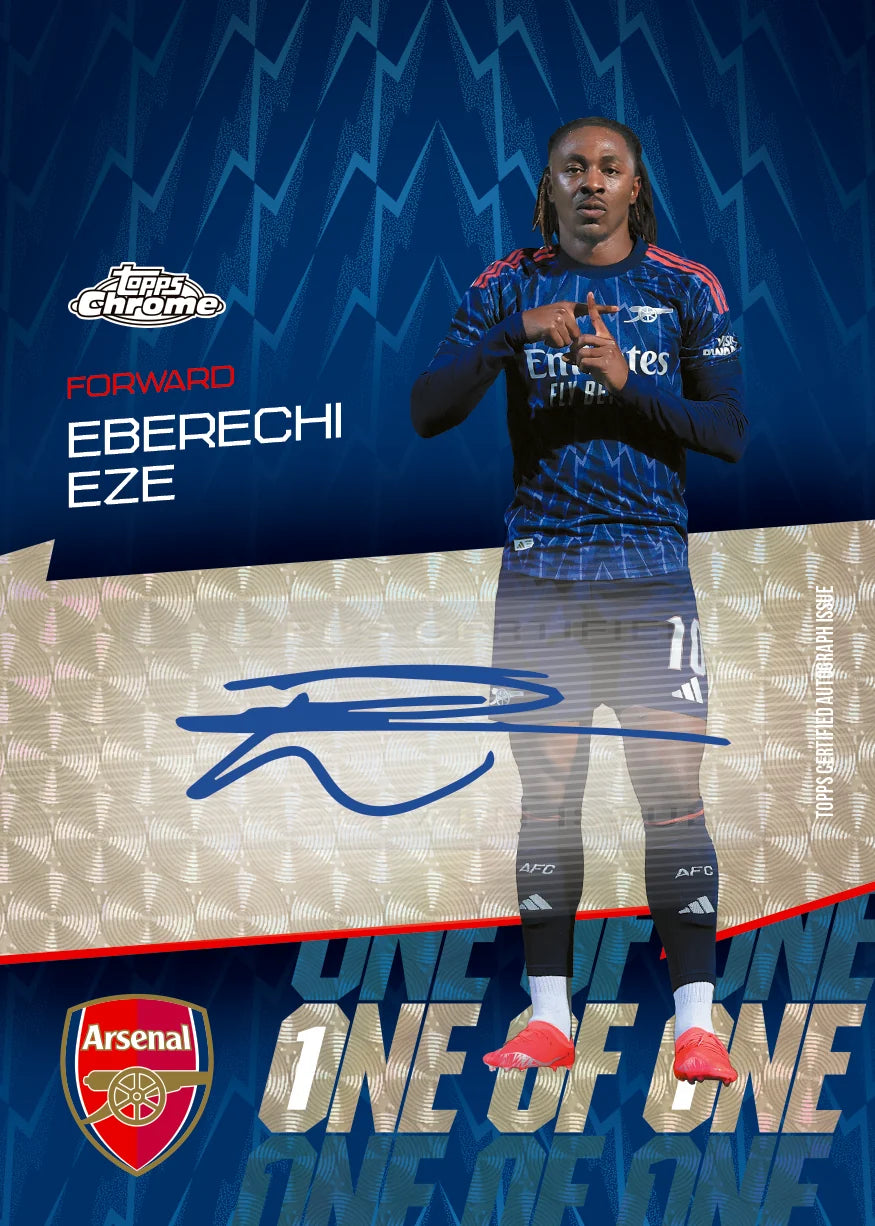 Topps Chrome® Arsenal 2025/26 - Hobby Box