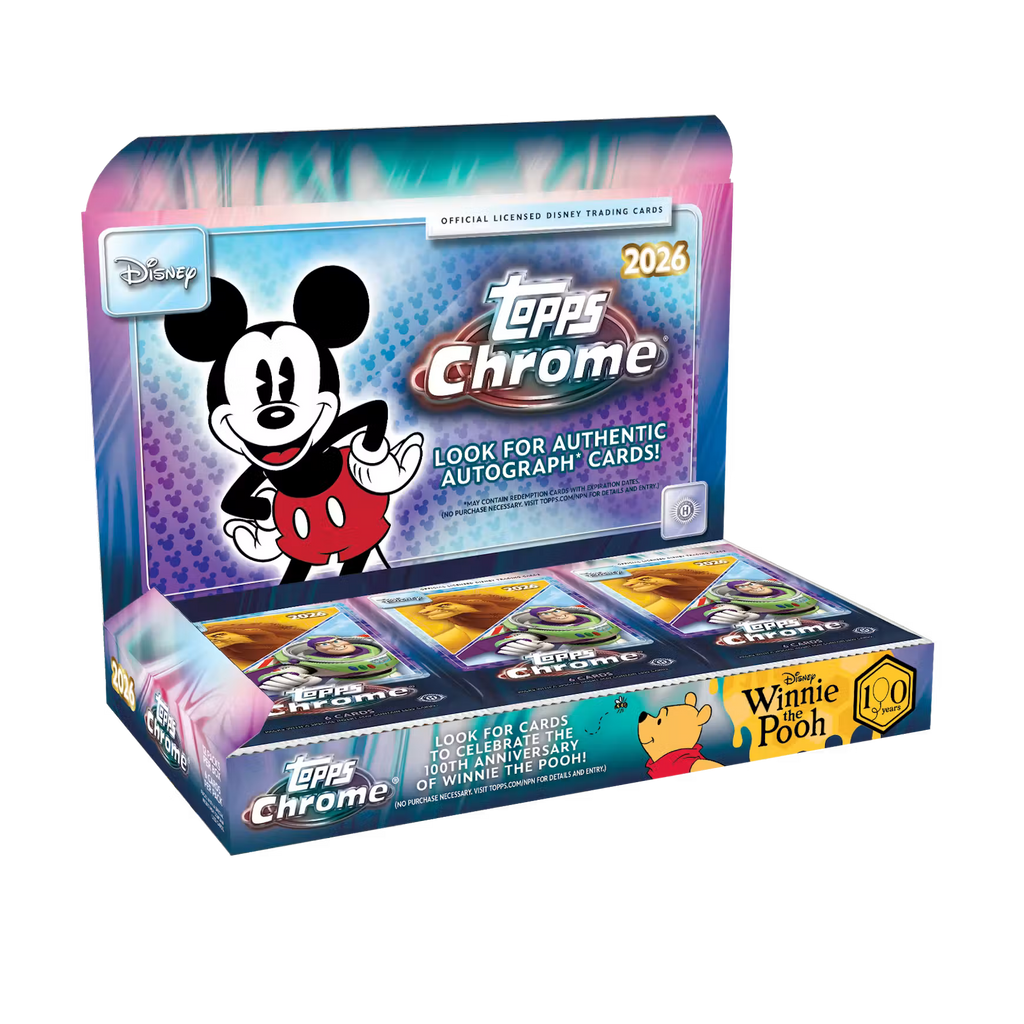 2026 Topps Chrome® Disney - Hobby Box