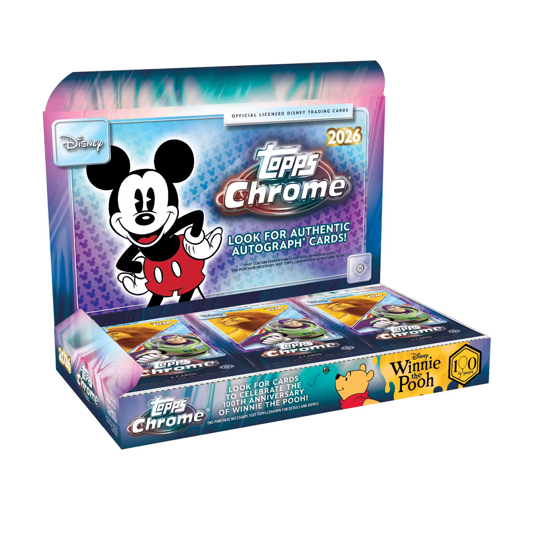2026 Topps Chrome® Disney - Hobby Box