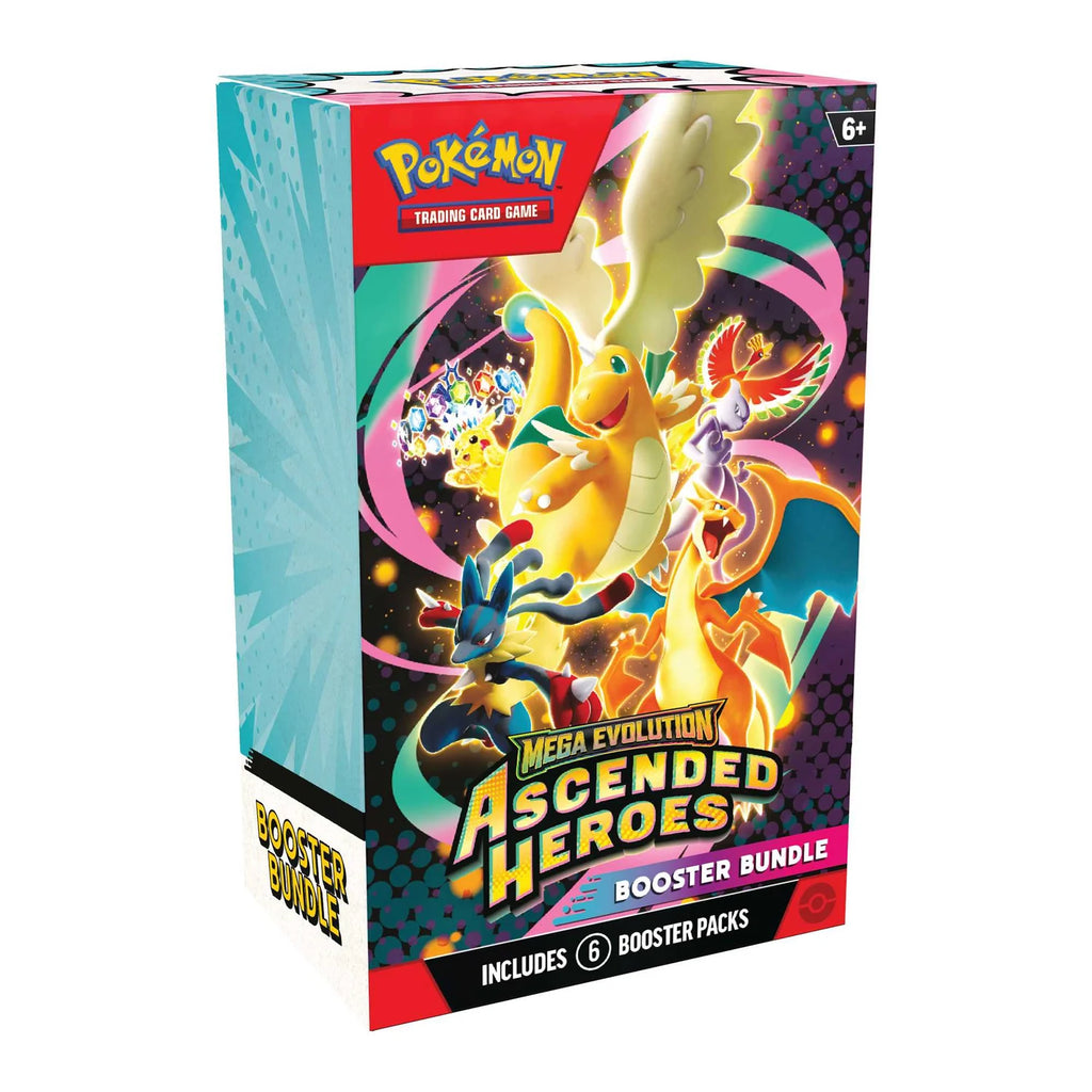 Pokémon TCG: Mega Evolution Ascended Heroes - Booster Bundle (Sealed)