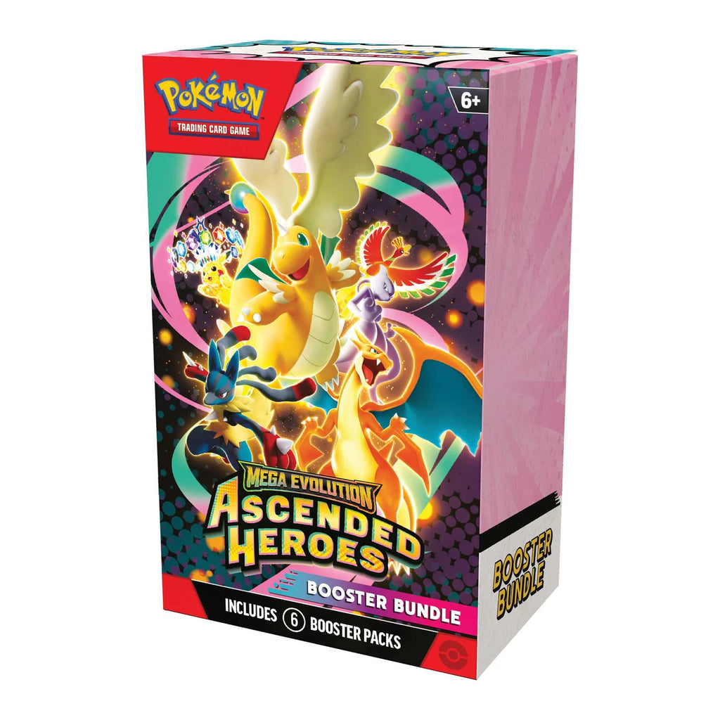 Pokémon TCG: Mega Evolution Ascended Heroes - Booster Bundle (Sealed)