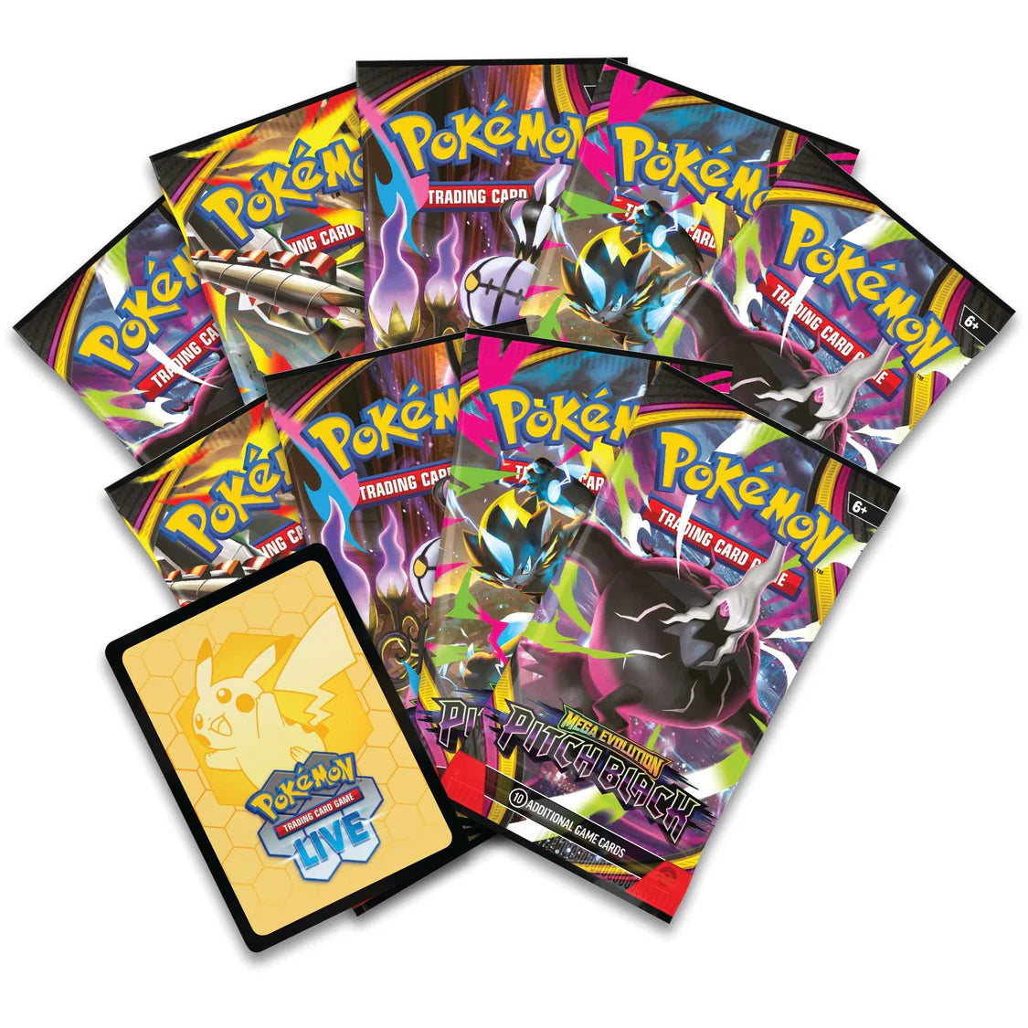 [Pre-Order] Pokémon TCG Mega Evolution: Pitch Black Elite Trainer Box (ETB) Sealed