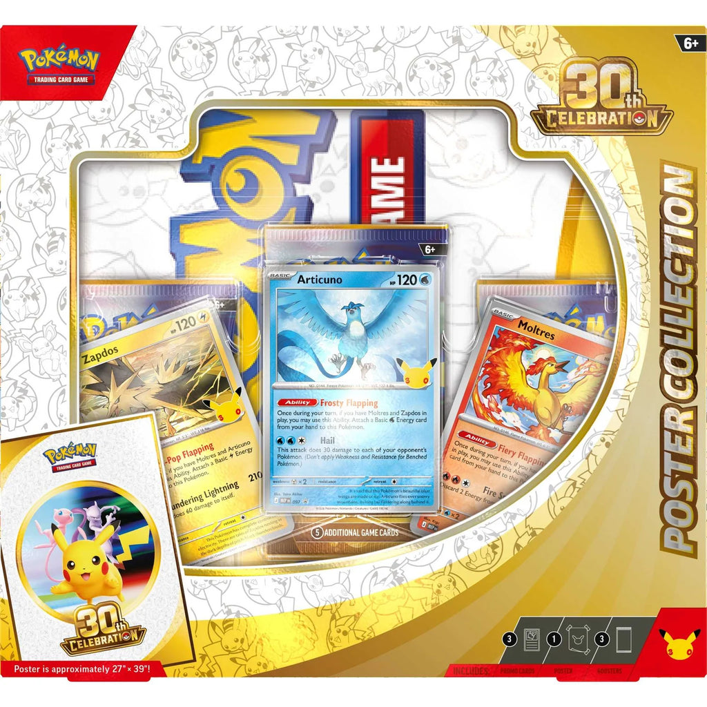 [PRESALE] Pokémon TCG: 30th Celebration Poster Collection