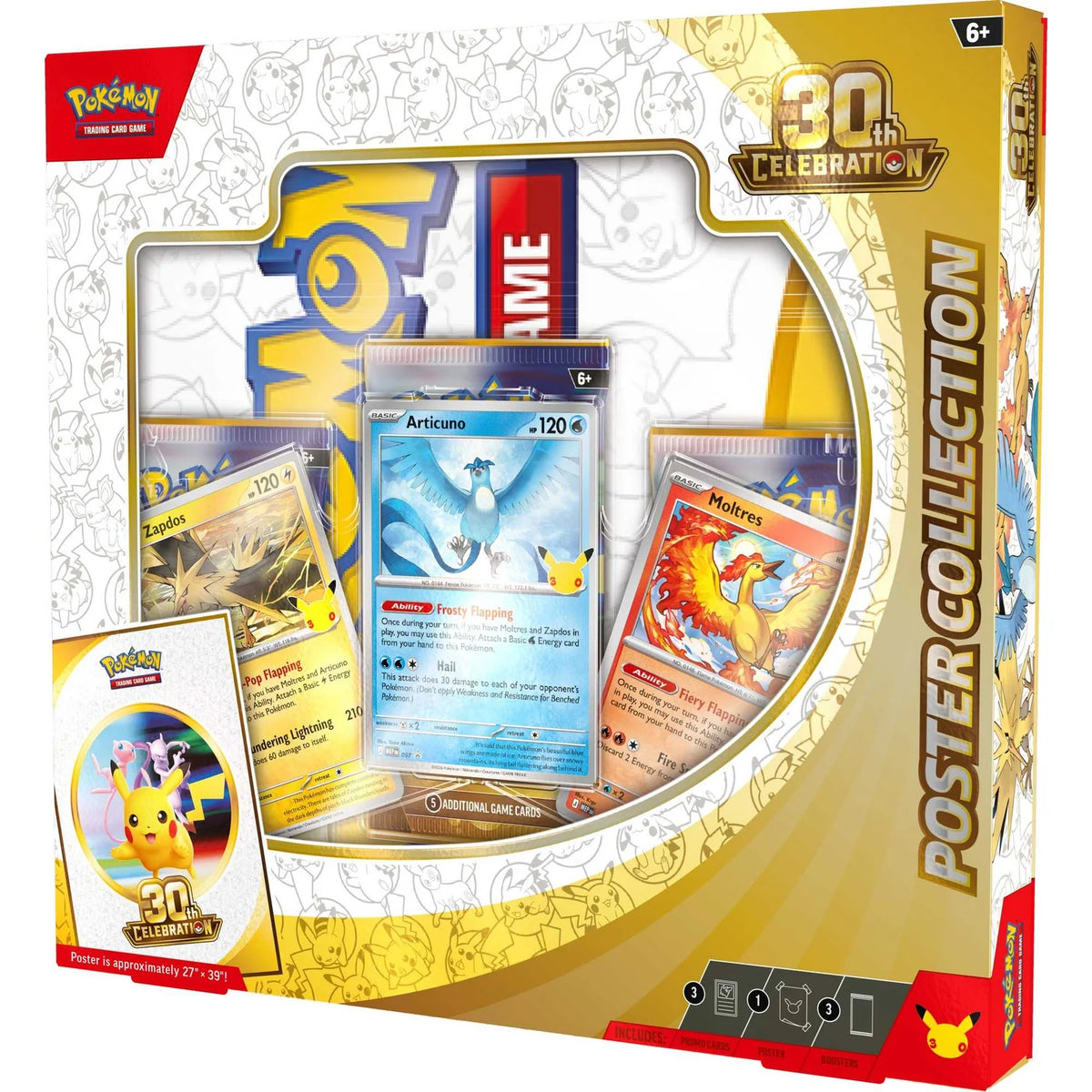 [PRESALE] Pokémon TCG: 30th Celebration Poster Collection