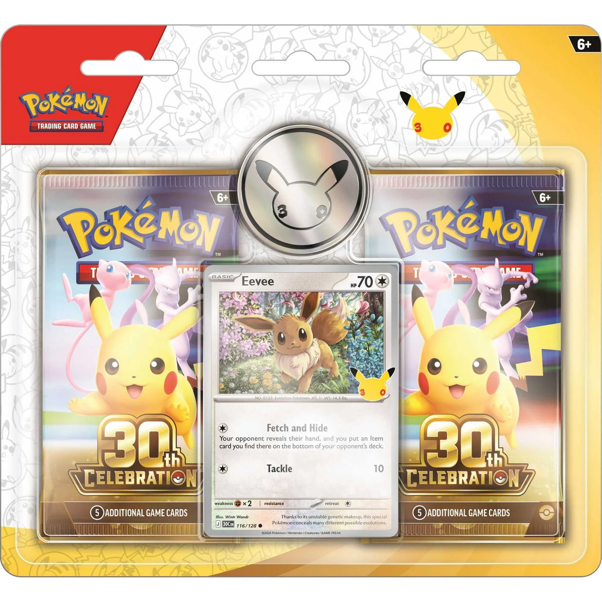 [PRESALE] Pokémon TCG: 30th Celebration 2-pack Blister