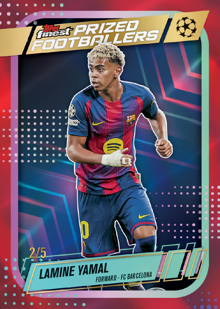 Topps® Finest UEFA Club Competitions 2025/26 - Hobby Box