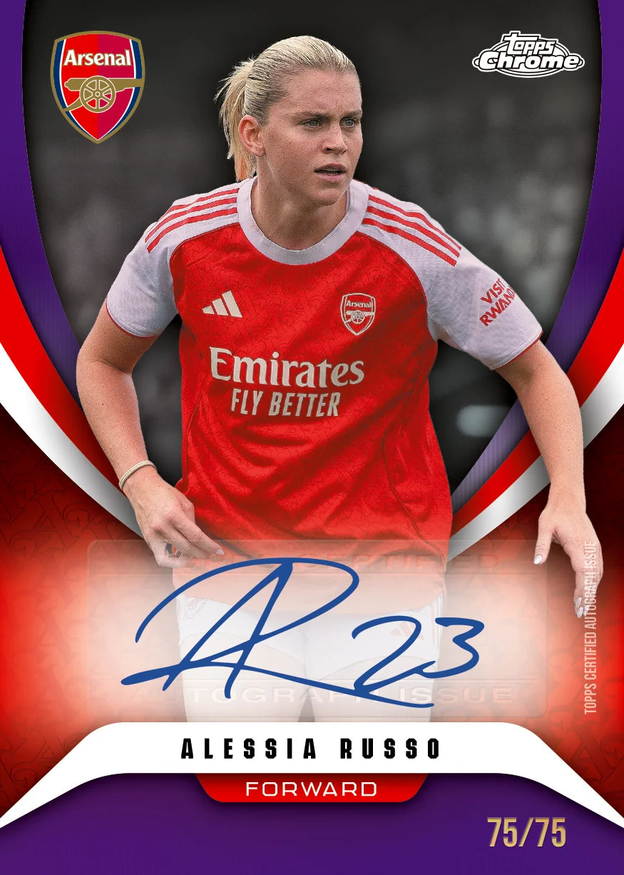 Topps Chrome® Arsenal 2025/26 - Hobby Box