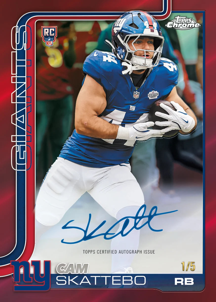 2025 Topps Chrome® Football - Value Box