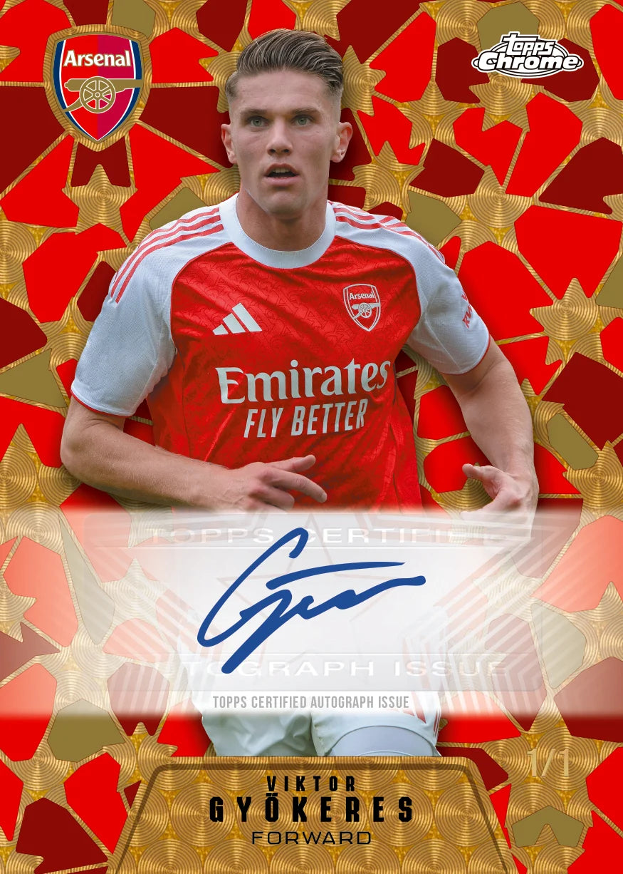 Topps Chrome® Arsenal 2025/26 - Hobby Box